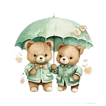 Nažehlovací obrázek - medvědí pohoda XI (8,9 x 9,0 cm)