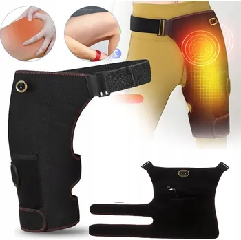 Masážní přístroj ELEKTRICKÁ MASÁŽNÍ PODLOŽKA NA STEHNA S FUNKCÍ HORKÉHO OBKLADU, 3 RYCHLOSTI