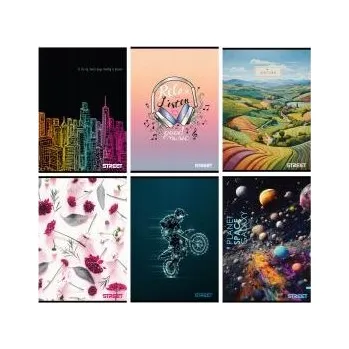 Sešit Sešit A4 s mřížkou Argus, 50 listů