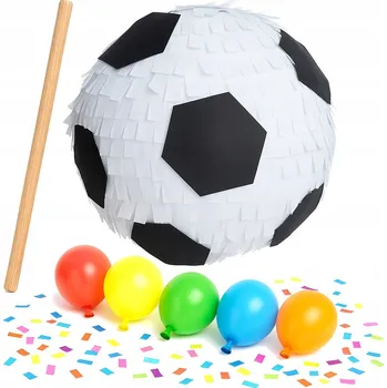Obraz PINIATA XL FOTBALOVÝ MÍČ PINATA K NAROZENINÁM +