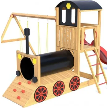 Dětské hřiště Česká Manufaktura Train smrk / borovice, žlutá | cena za ks