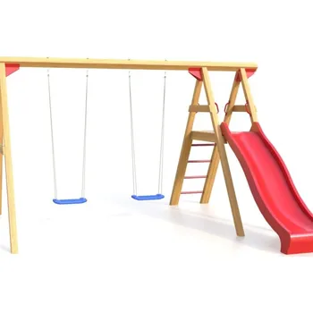 Dětské hřiště Česká Manufaktura Čipera Duo modřín, zelená | cena za ks