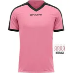 Sportovní triko GIVOVA Revolution pink-black 2XS