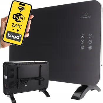 Přímotop Konvektorový ohřívač Mission Air 1000 W černý