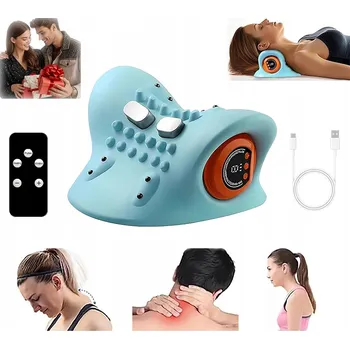 Masážní přístroj POLŠTÁŘ POD KRK, ROLOVACÍ MASÁŽ KRKU A PÁTEŘE, MASÁŽNÍ PŘÍSTROJ