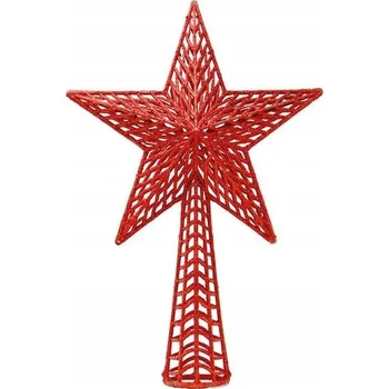 Vánoční dekorace Špičky na stromeček Hvězda 37 cm 1 ks
