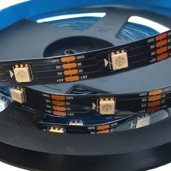 Elektronická stavebnice Led pásek Neopixel WS2813 30led/m černá