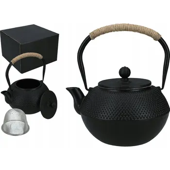 Konvice na čaj KONVICE NA ČAJ S LOUHOVACÍM SÍTKEM, SMALTOVANÝ VNITŘEK