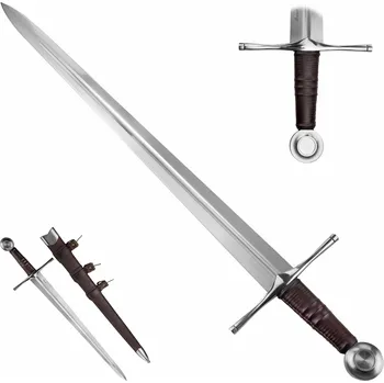 Šerm Amont Středověký meč "KINGDOM'S EDGE" s páskem - na kontaktní šerm