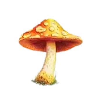 samolepka Samolepky - houby VII (sada 5 ks)