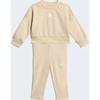 Sportovní oblečení Kojenecká tepláková souprava adidas KD5934 béžová 12X, vel. 98
