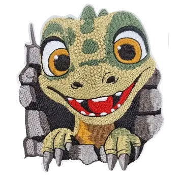 Nažehlovací nášivka - T-Rex (8,6 x 10,1 cm)