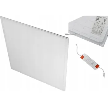 Čtvercová Stropní Svítidlo Ecolight 59,5 x 3 cm bílá