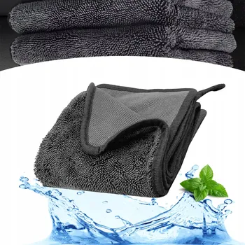 Ručník FLUFFY RUČNÍK Z MIKROVLÁKNA NA OSUŠENÍ AUTA VELKÝ TLUSTÝ 600 GSM 60 x 90 CM