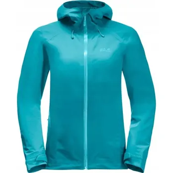 Moto bunda JACK WOLFSKIN HIGHEST PEAK 3L JKT W -S- Dámská bunda Polyester Modrá