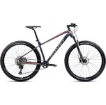 Horské kolo MTB Romet Mustang M8, rám 20 palců, kola 29", šedé