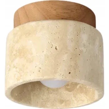 STROPNÍ SVÍTIDLO KAMENNÉ VNITŘNÍ NÁSTĚNNÉ LED MODERNÍ 5W NEUTRÁLNÍ BÍLÁ