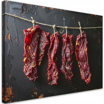 Obraz Obraz do kuchyně restaurace baru jídelny, Sušené hovězí maso 90x60