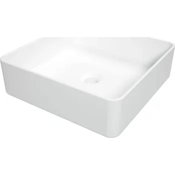 Umyvadlo Umyvadlo na desku čtvercové Deante 40,5 cm bílé