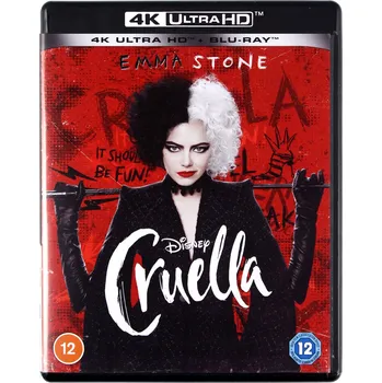 Blu-ray film Cruella Blu-ray 4K disk
