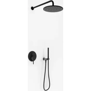 Sprchový set Kohlman AXEL BLACK QW210ABR25 podomítková Sprchový set
