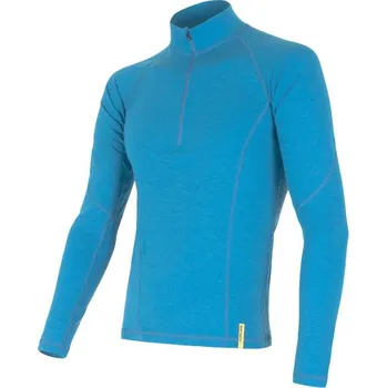 Oblečení a móda Sensor Pánský rolák zip double face merino wool S