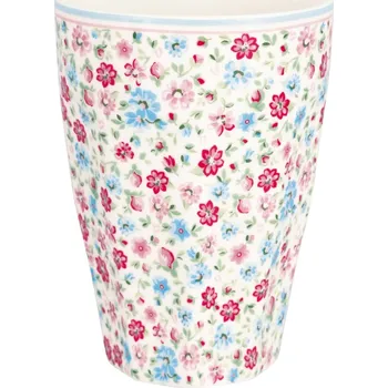 GREEN GATE Latte hrnek Louisa White 400 ml