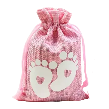 Dárková taška Stahovací sáček - holčička (10,0 x 15,0 cm)