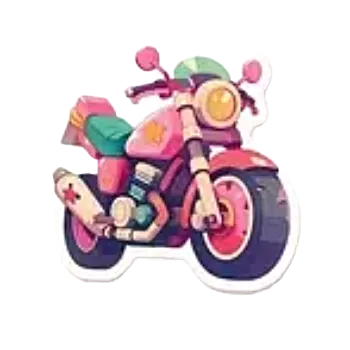 samolepka Samolepky - vozidla a vozítka IV (sada 5 ks)