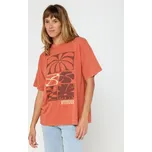 RIP CURL triko - Oceanic Heritage Tee Brick (41) velikost: XS