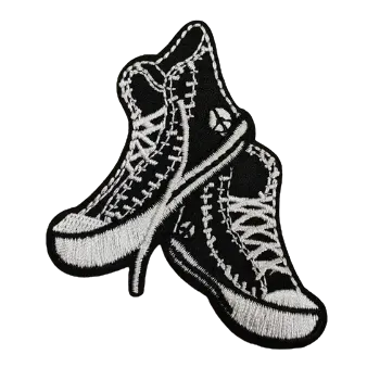 Nášivka Nažehlovací nášivka - tenisky (6,75 x 7,9 cm)