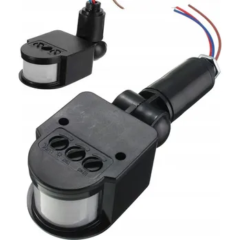 Pohybové čidlo Pohybový senzor soumraku 230V PIR pro montáž do lamp a reflektorů