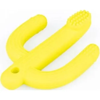 Ortodontické kousátko GiliGums silikonové žluté