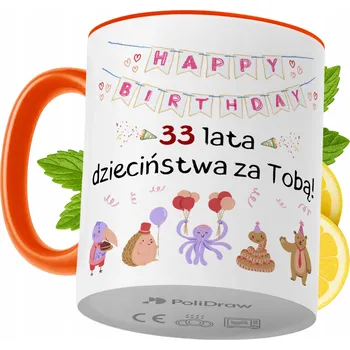 Hrnek Polidraw Hrnek Polidraw Narozeniny20 keramika 330 ml