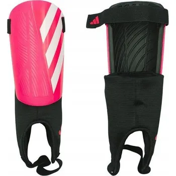 Fotbalový chránič Ochranné chrániče na holeně a kotníky adidas Tiro Match Junior vel. M růžové