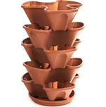 Kaskáda závěsná FELICIE 5 pater - Terakota