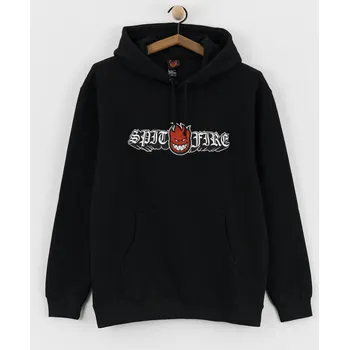 Pánská mikina Spitfire Old E Drop Bighead Emb HD (black) XL, černá