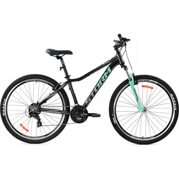 Horské kolo Horské kolo MTB Storm Shark 29 2VBR-T Lady, rám 17 palců, kola 29", černé