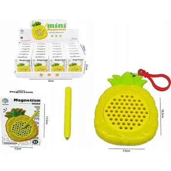 Hračka pro nejmenší Magnetická tabulka Chipolino 7,5 x 10,5 cm