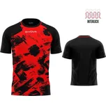 Sportovní triko Givova Art Interlock red-black 2XS