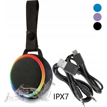 Bluetooth reproduktor SilverCrest Bluetooth SoundSpot IPX7, 4 W, s LED! (Reproduktor)