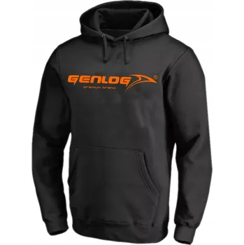 Pánská mikina Mikina GENLOG Hoodie Black - Velikost S