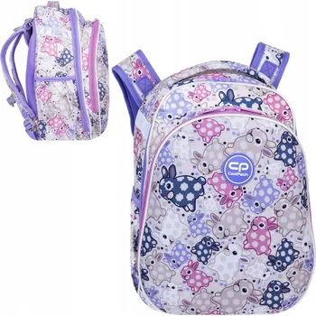 Školní batoh CoolPack s více přihrádkami bílý, vícebarevný 20 l