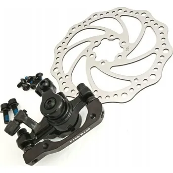 Brzda na kolo Mechanická brzda + kotouč 160 mm + brzdové destičky pro přední kolo