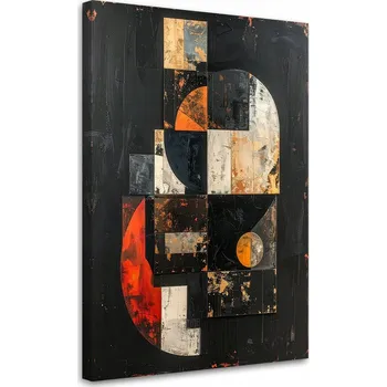 Obraz Obraz do obýváku, ložnice, loftu, hotelu, Geometrická abstrakce 60x90