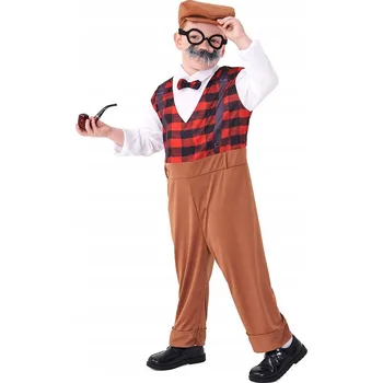 Karnevalový kostým Kostým Dědeček hnědý Korbi vel. 12