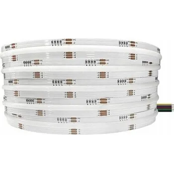 LED páska COB LED pásek 784 LED/m RGBW CW 15W/m 24V IP20 5m 4IN1 jednolitý vícebarevný