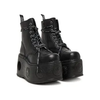 Pánská zimní obuv Kotníková obuv NEW ROCK M-MILI083CCT-C18 Černá 41