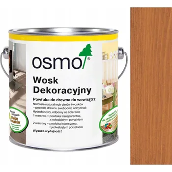 Olej na dřevo Osmo Dekorativní Vosk , olej 0,125 l Višeň