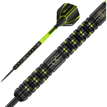 Šipky Winmau steel MvG Adrenalin 23g, 90% wolfram